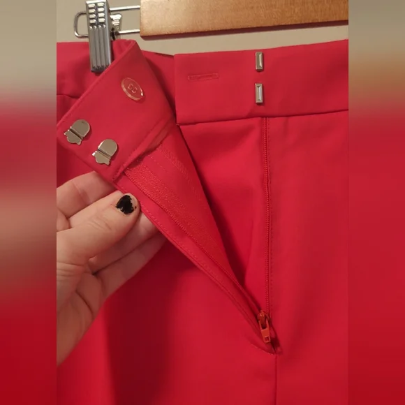 Vibrant Pink SEJOUR Trousers By Nordstrom - Picture 4 of 8